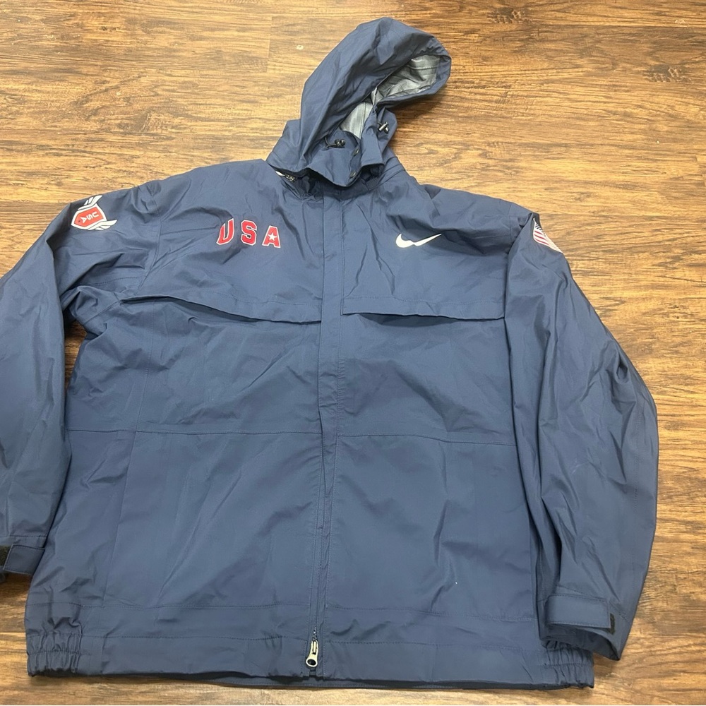 Nike y2k Olympics sports rain jacket size large